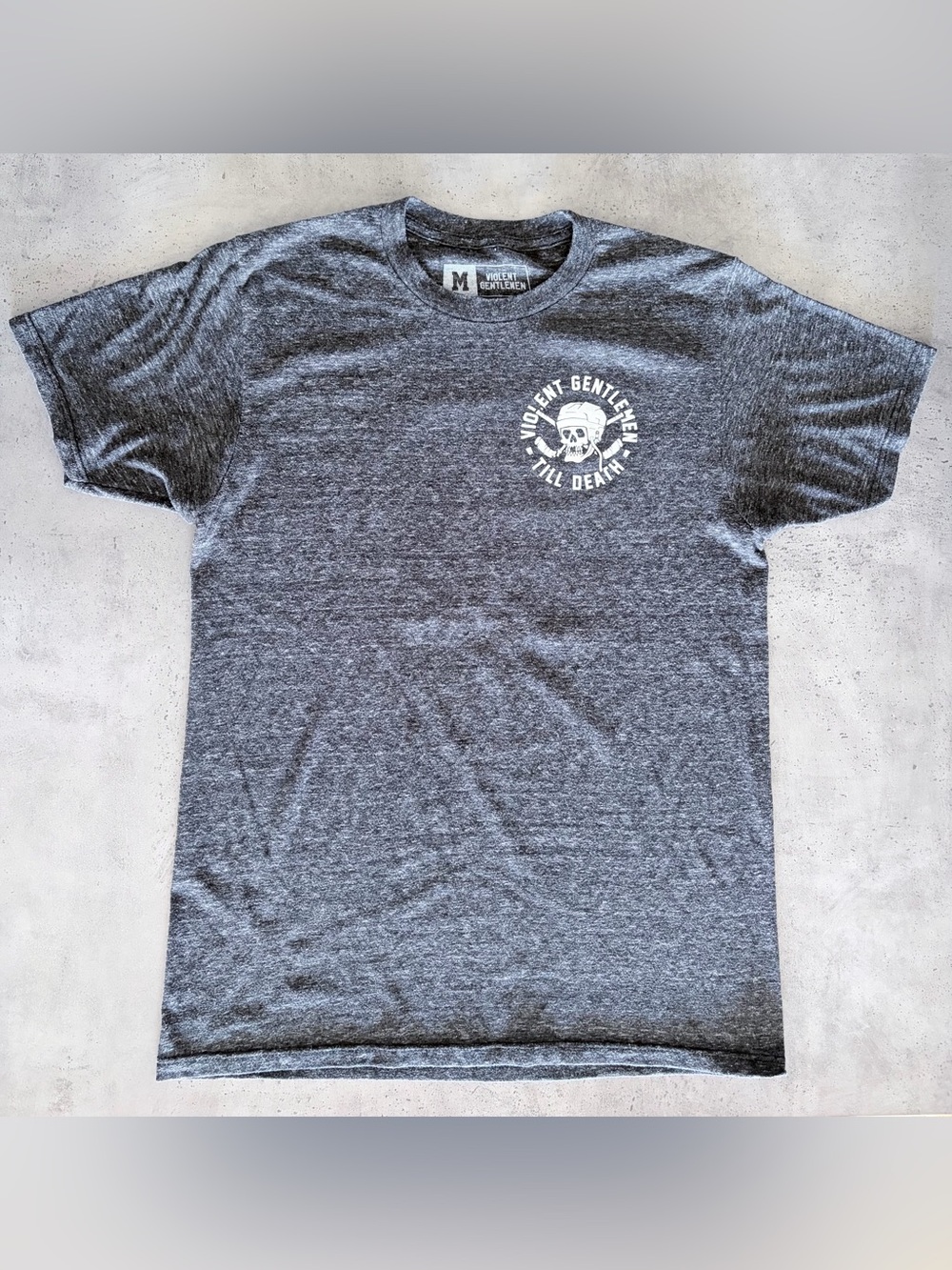 Violent Gentlemen - till death shirt (grey)